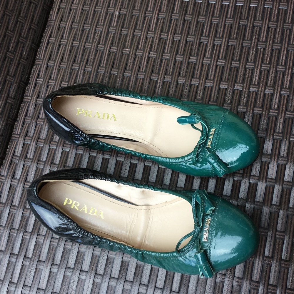 Prada ballet slipper shoes